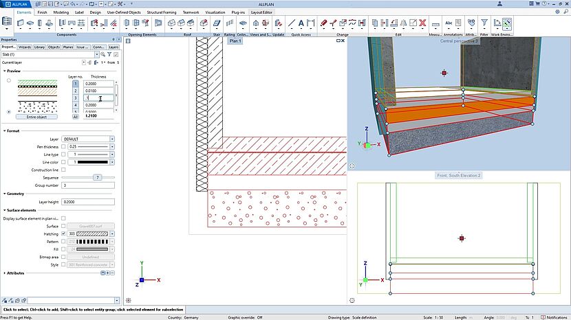 screenshot of ALLPLAN
