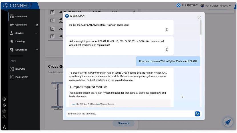 screenshot of ALLPLAN