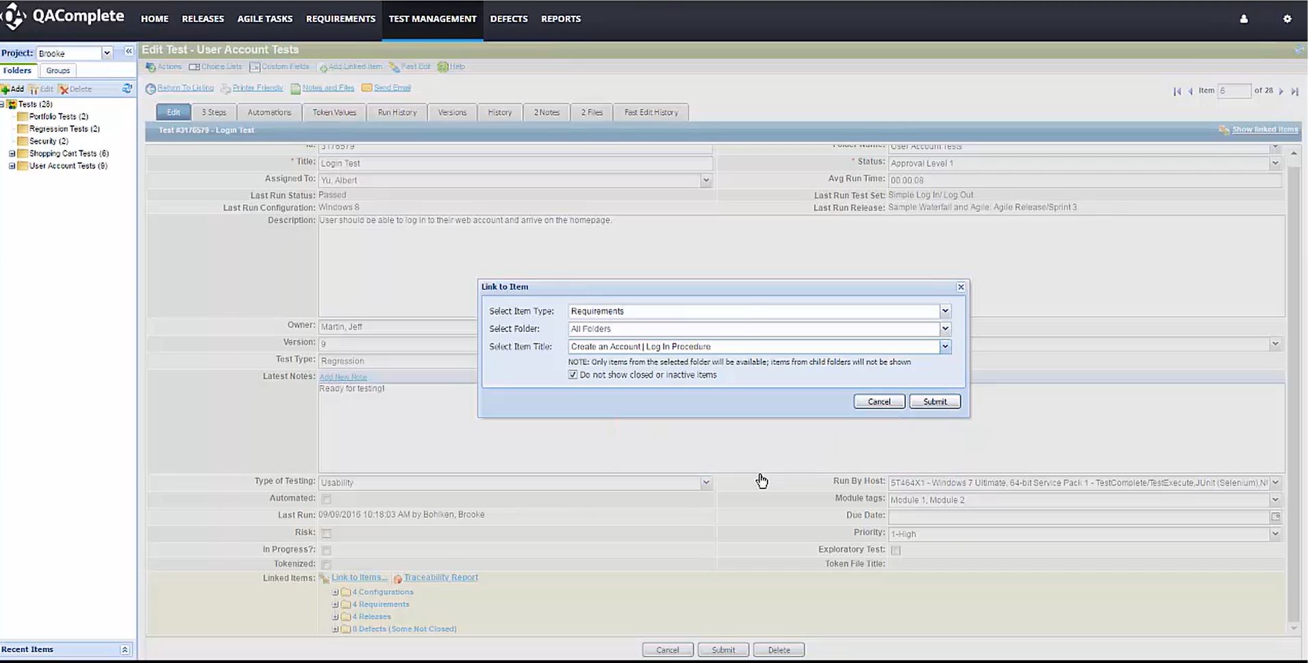 screenshot of ALMComplete