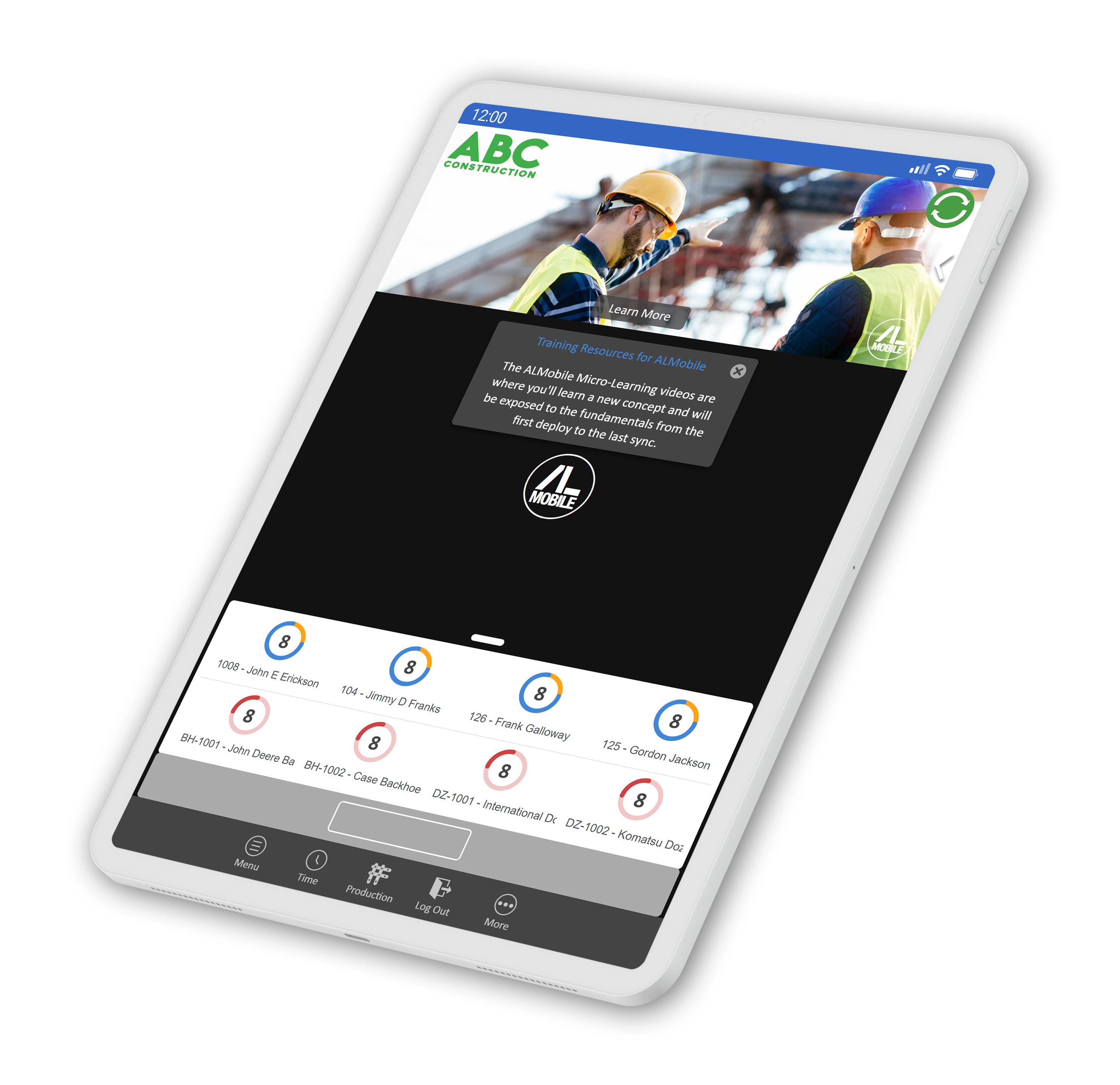 screenshot of ALMobile