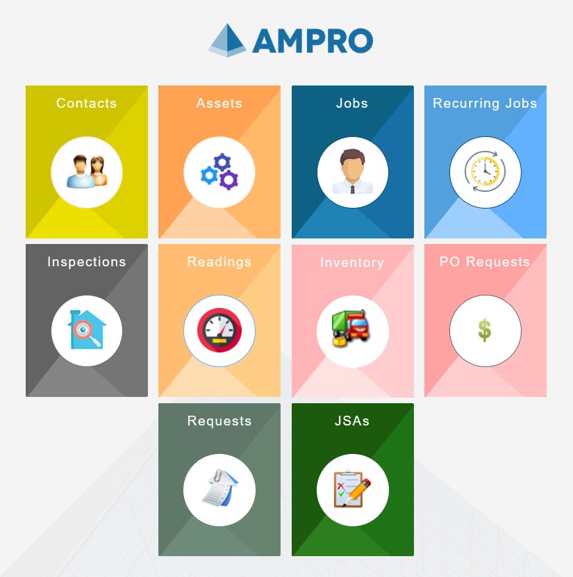 screenshot of AMPRO