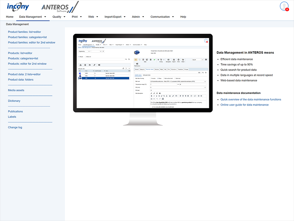 screenshot of ANTEROS