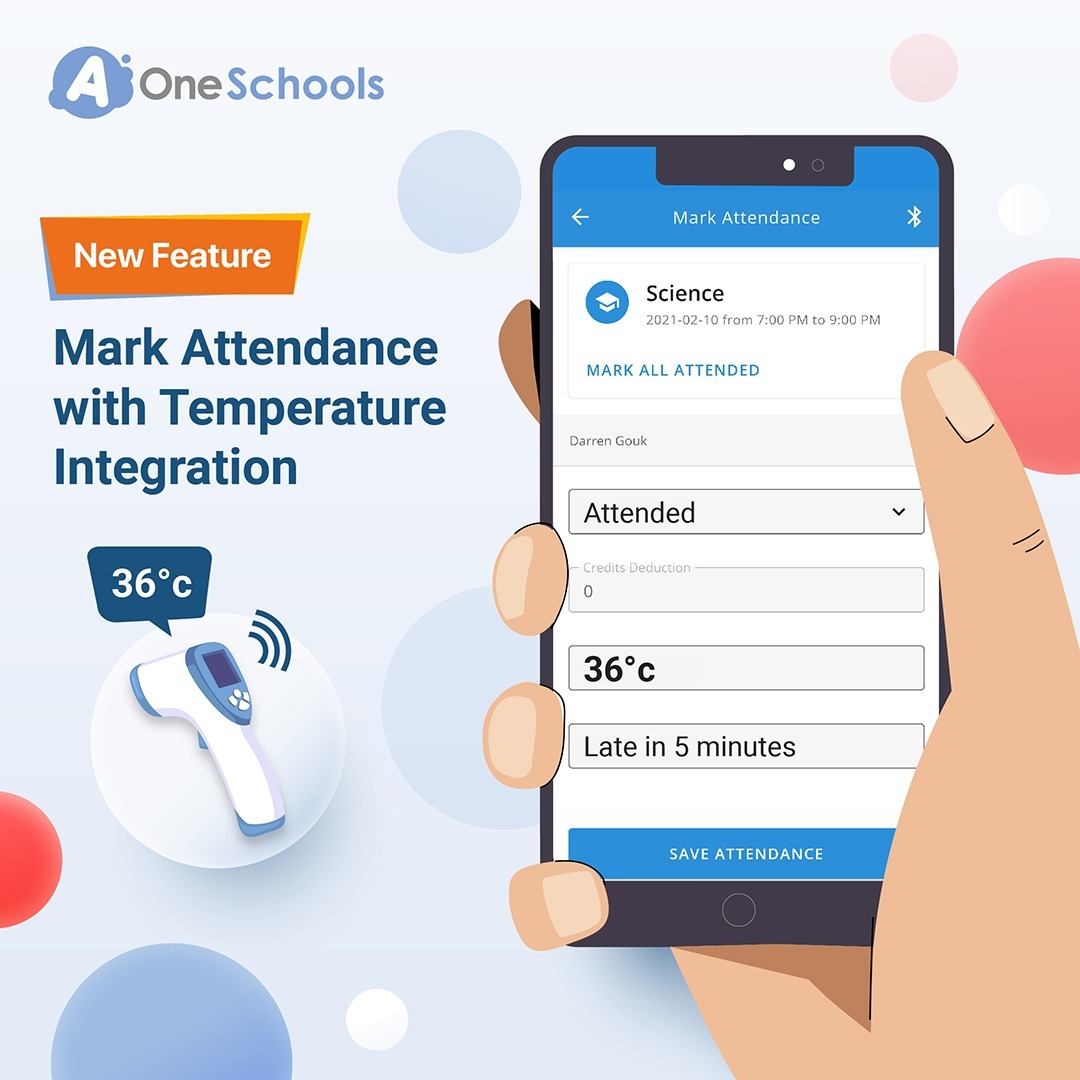 screenshot of AOneSchools