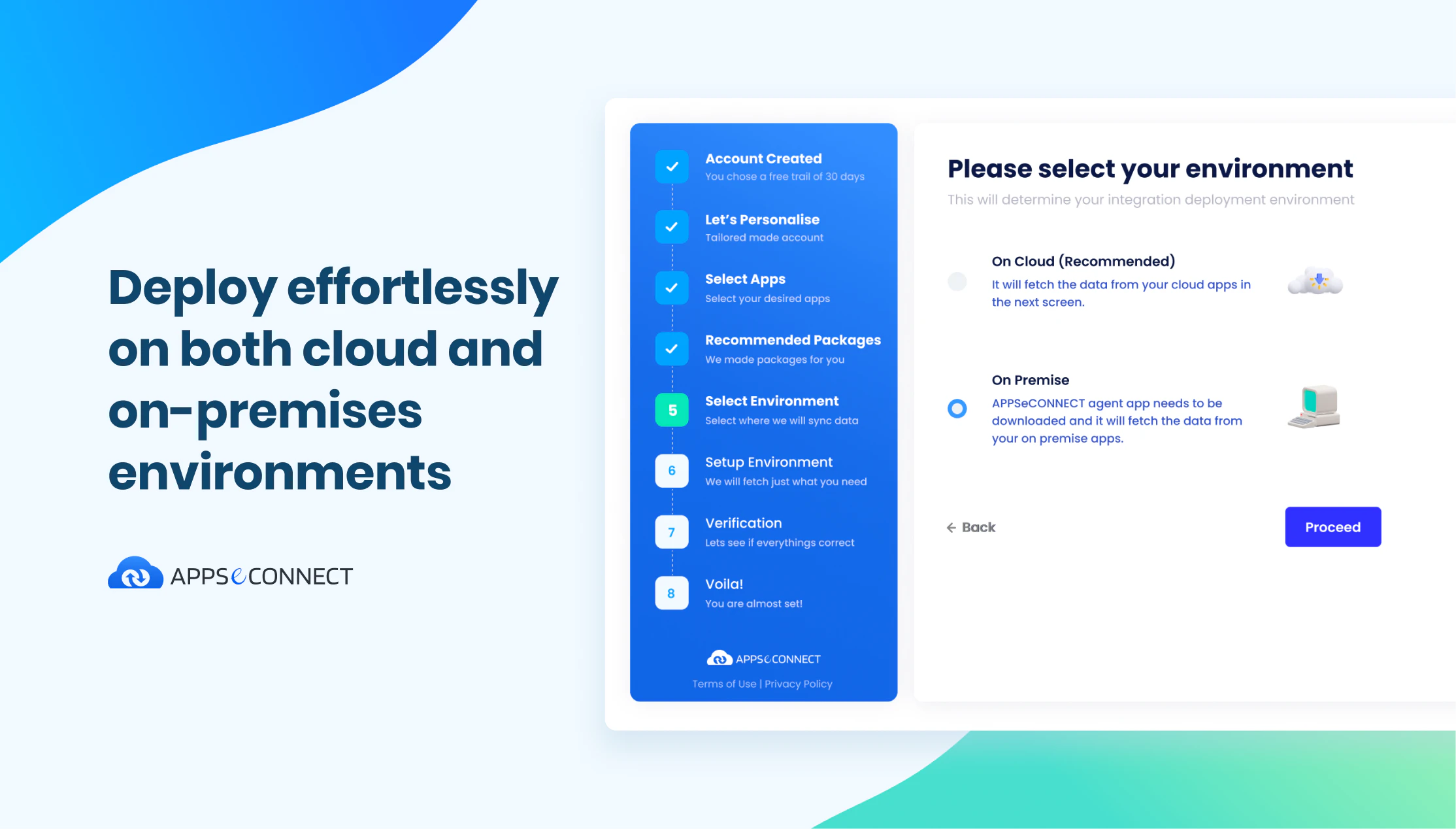 screenshot of APPSeCONNECT