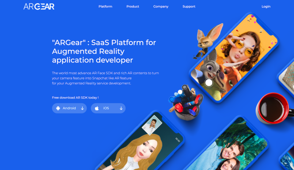 screenshot of ARGear