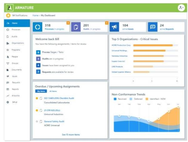 screenshot of ARMATURE