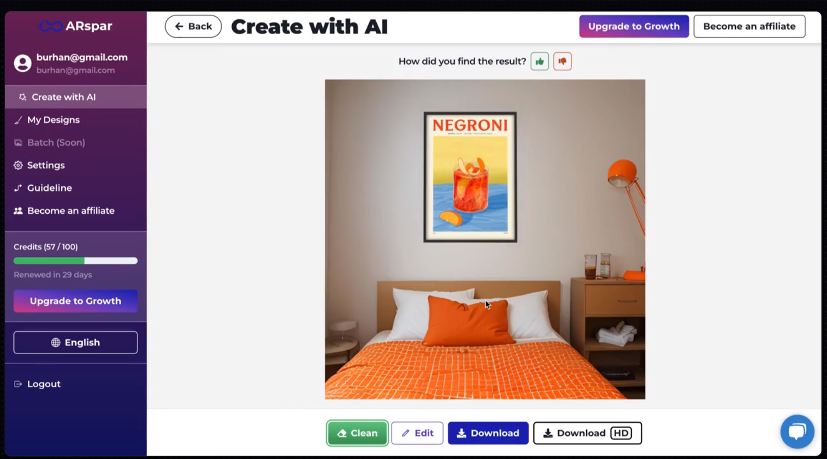 screenshot of ARspar