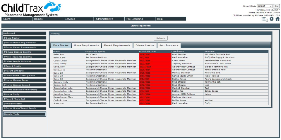 screenshot of ASI-ware