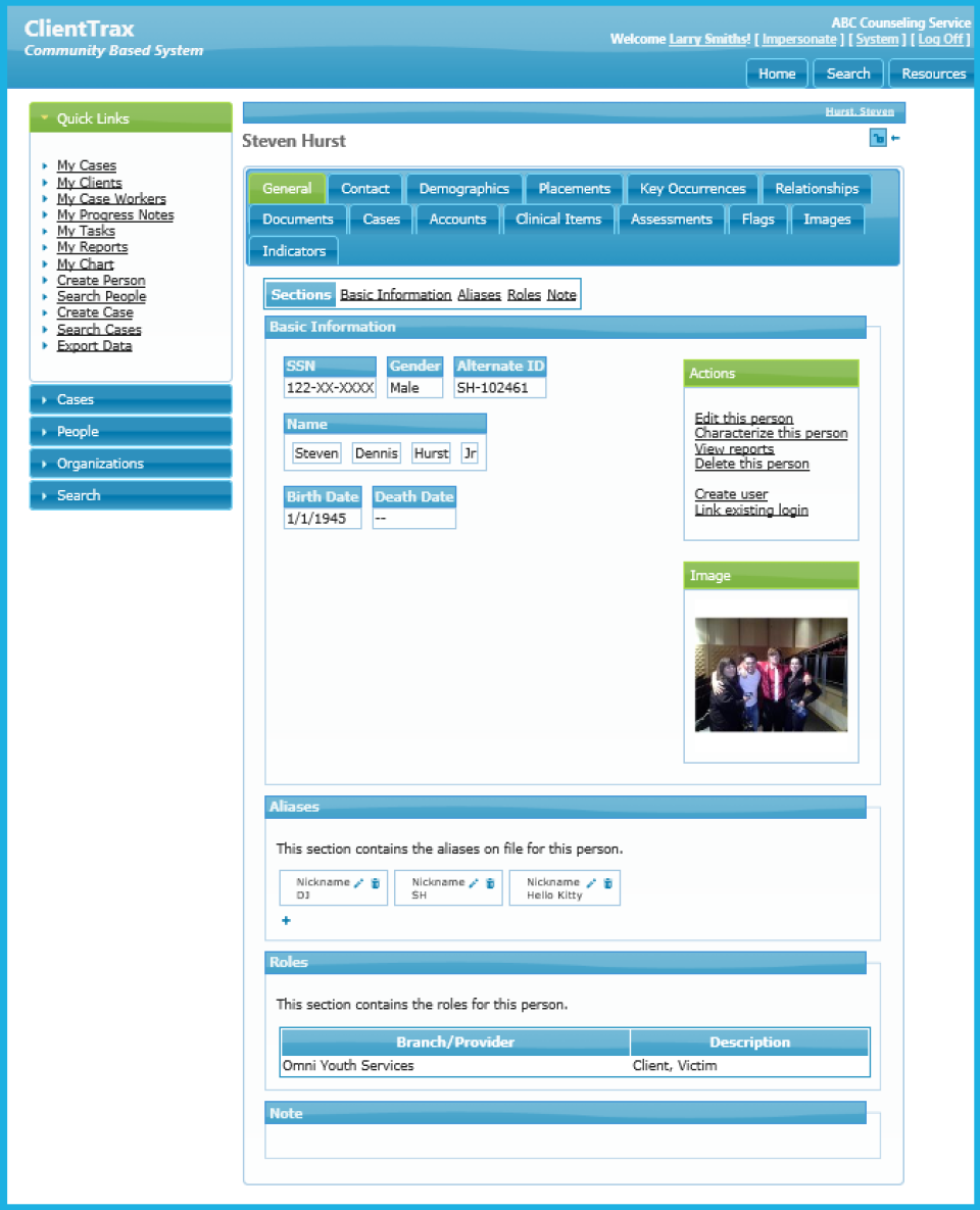 screenshot of ASI-ware