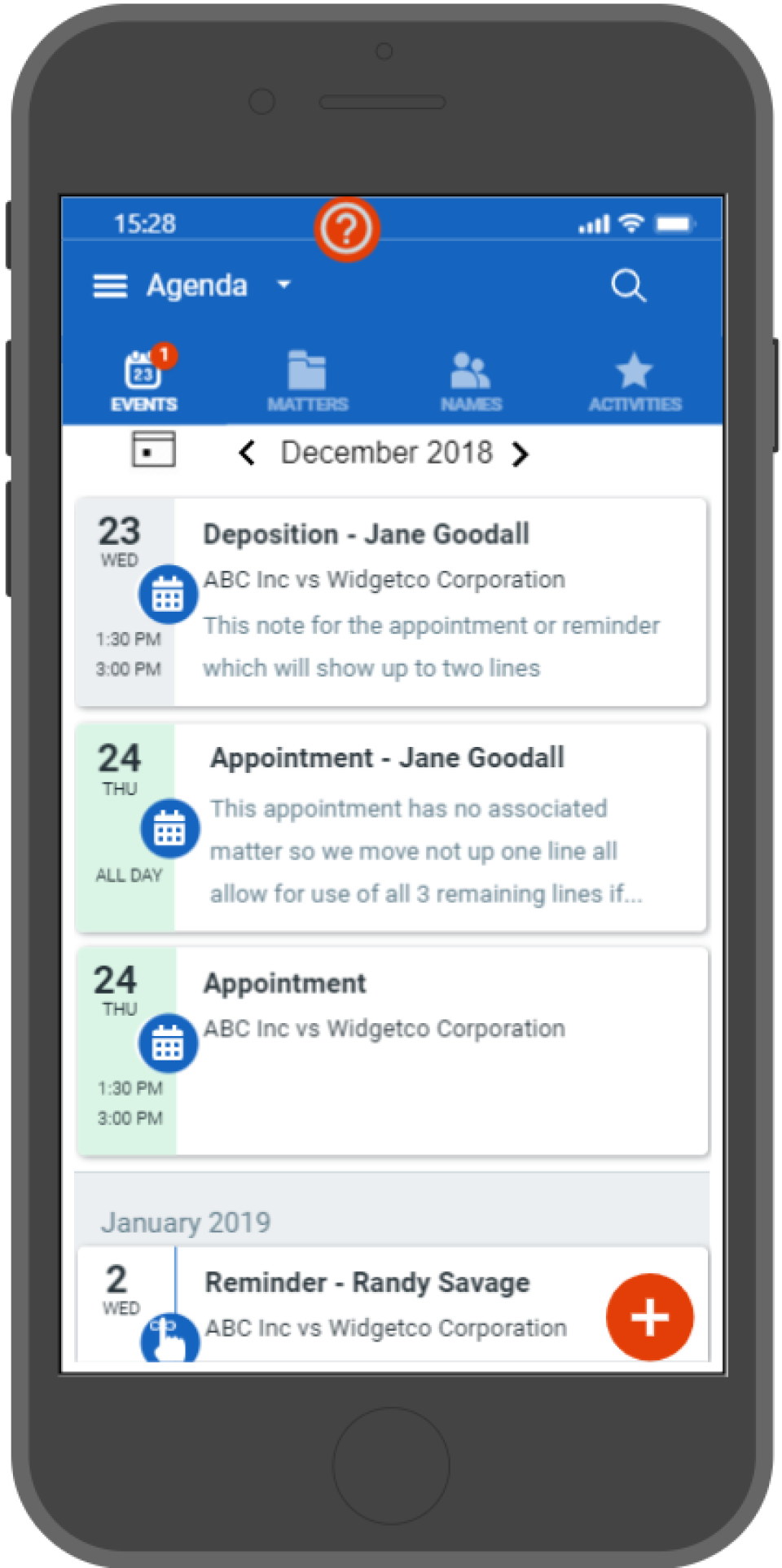 screenshot of AbacusLaw