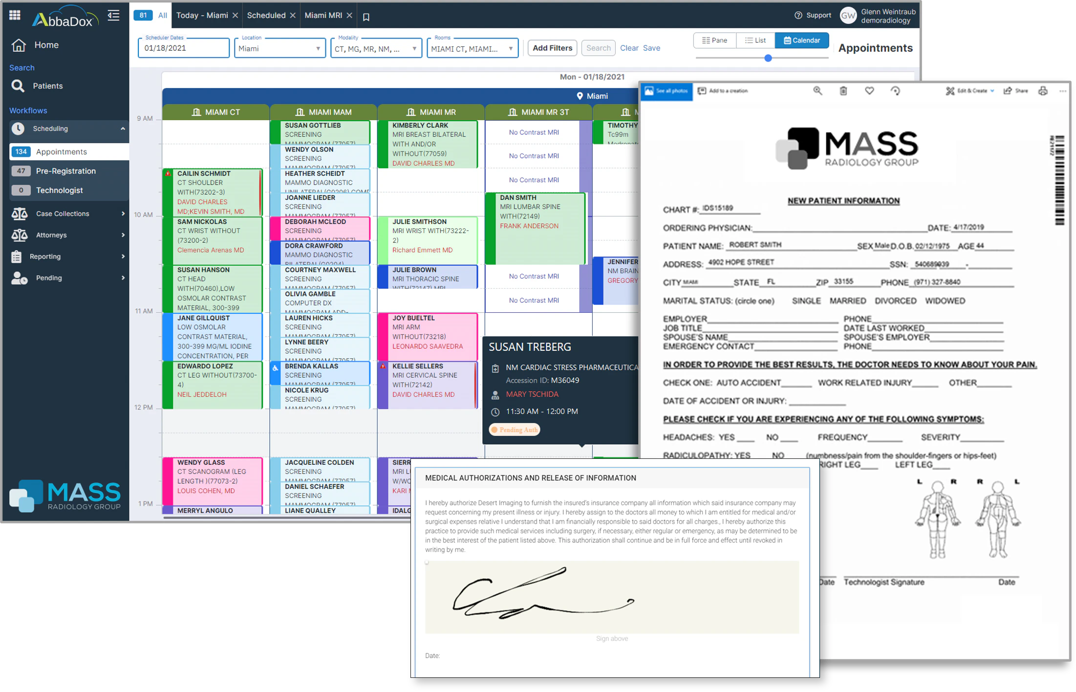 screenshot of AbbaDox