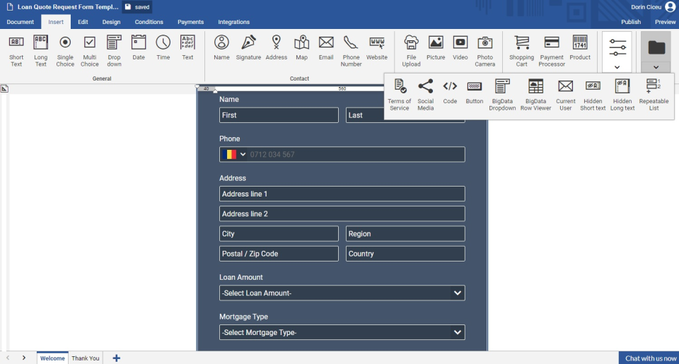 screenshot of AbcSubmit