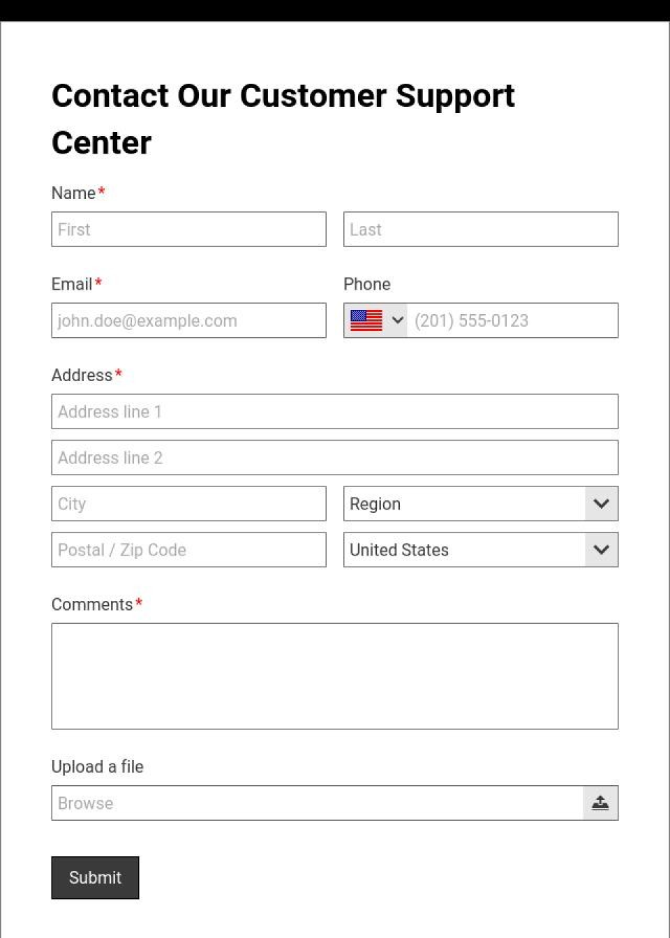 screenshot of AbcSubmit