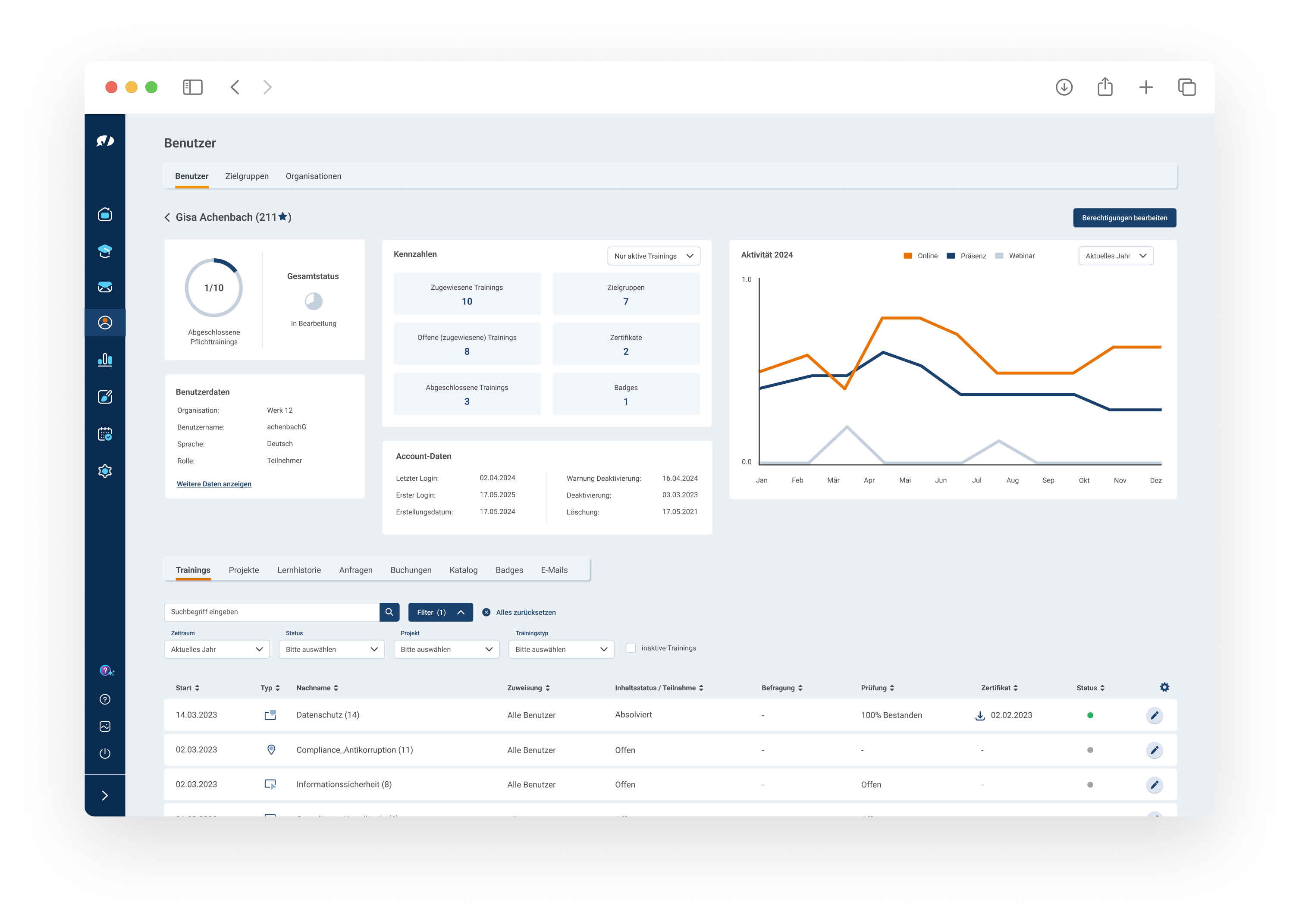 screenshot of AcademyMaker