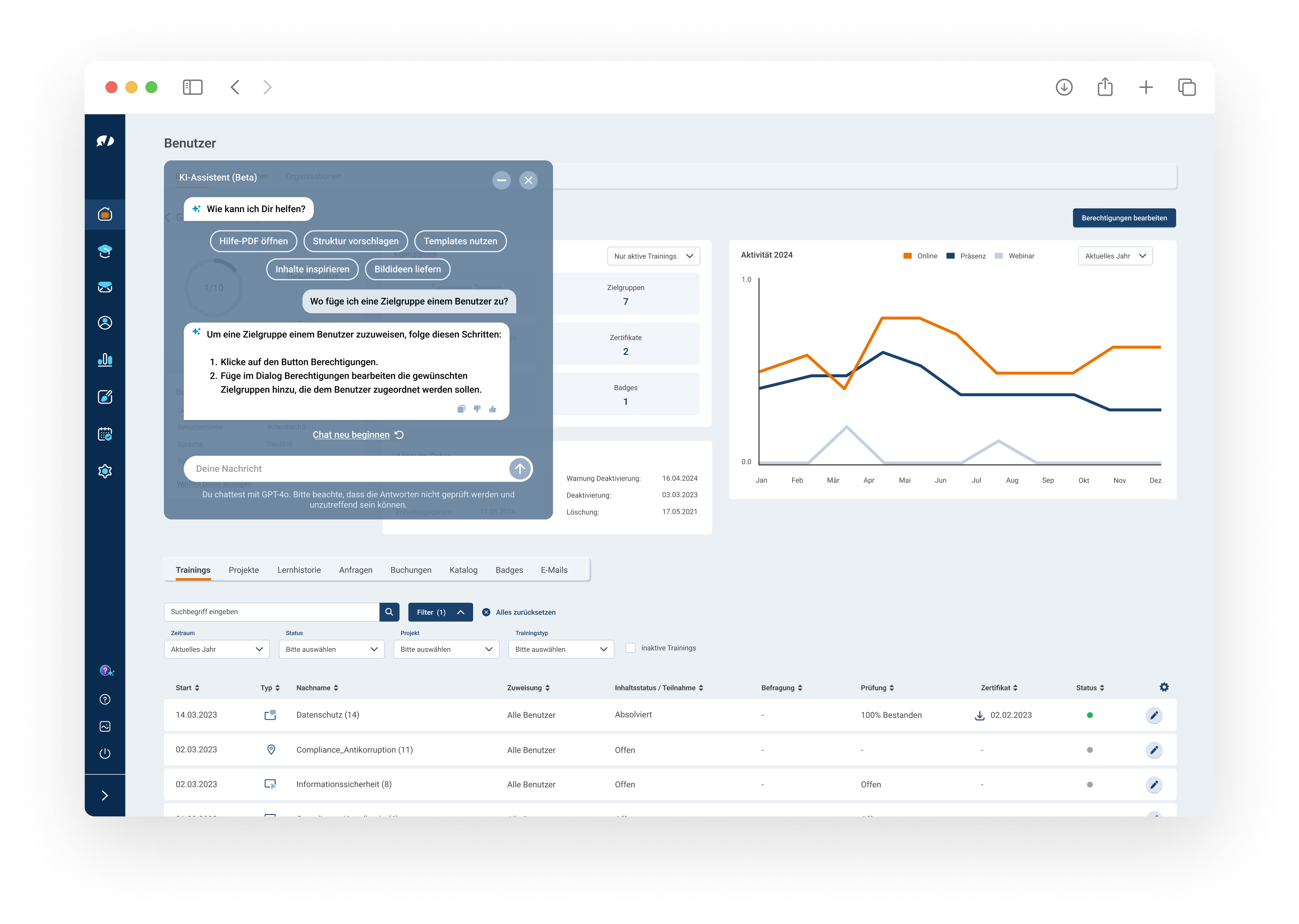 screenshot of AcademyMaker