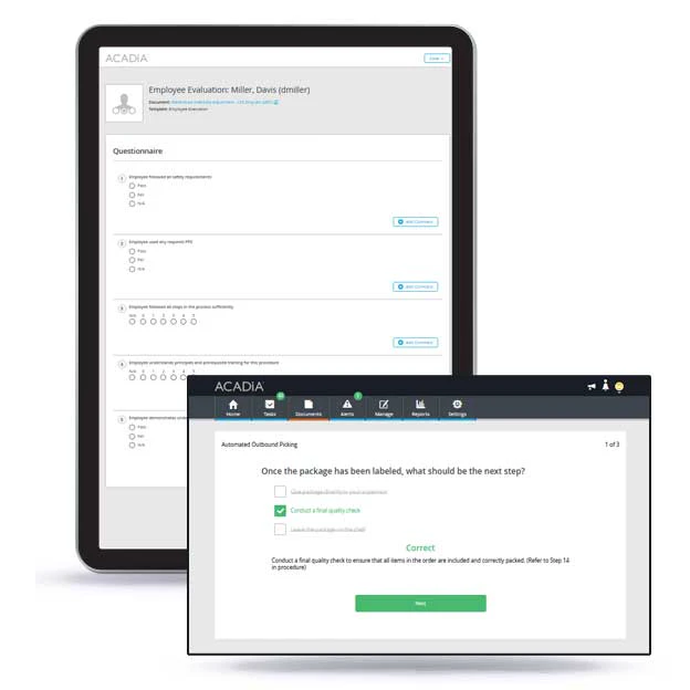 screenshot of Acadia