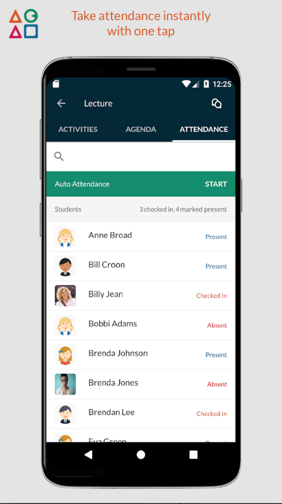 screenshot of Acadly