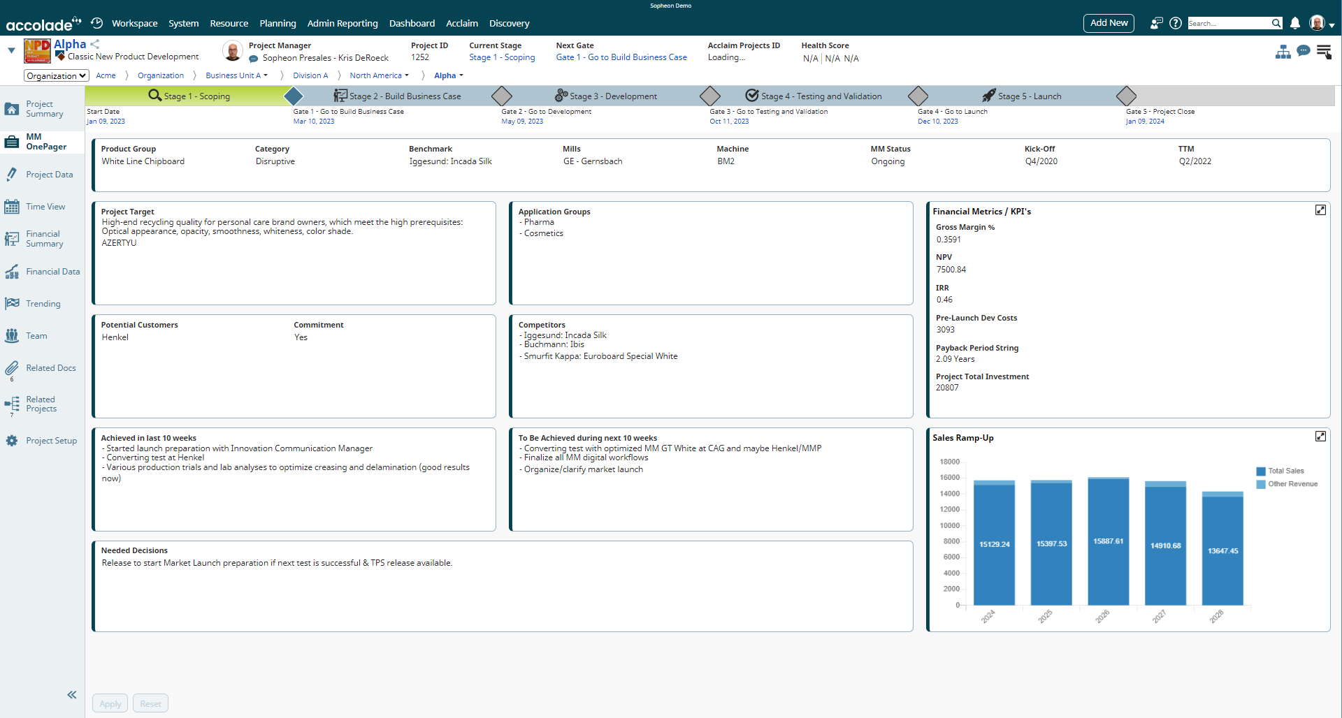 screenshot of Accolade