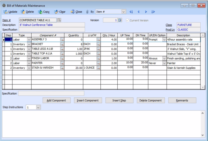screenshot of AccountMate