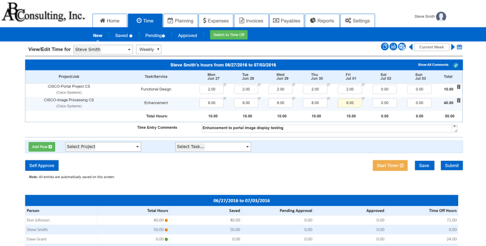 screenshot of AccountSight
