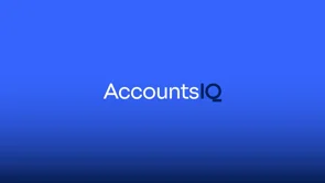 screenshot of AccountsIQ