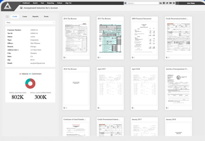 screenshot of AccuAccount