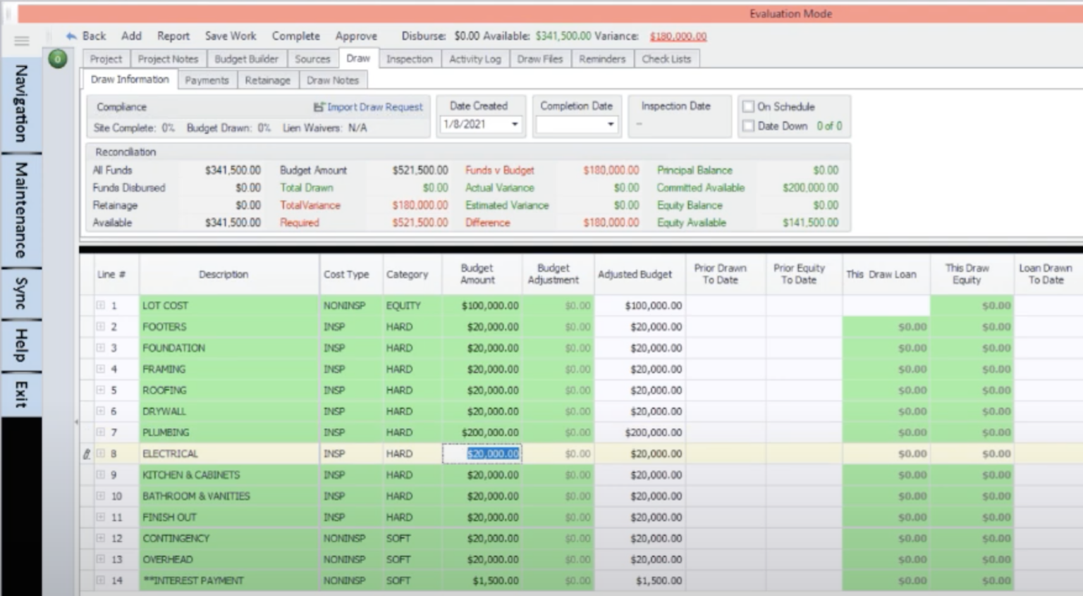 screenshot of AccuDraw