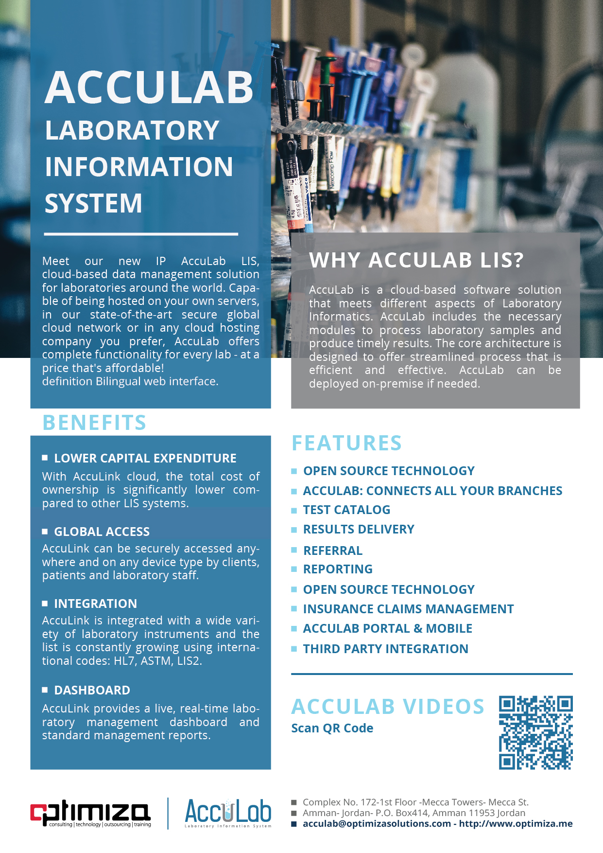 screenshot of AccuLab