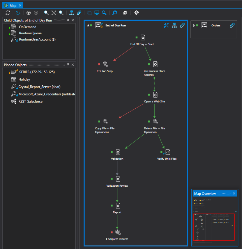 screenshot of ActiveBatch