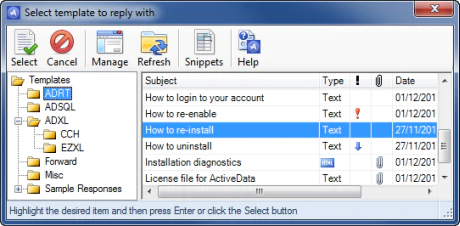screenshot of ActiveData
