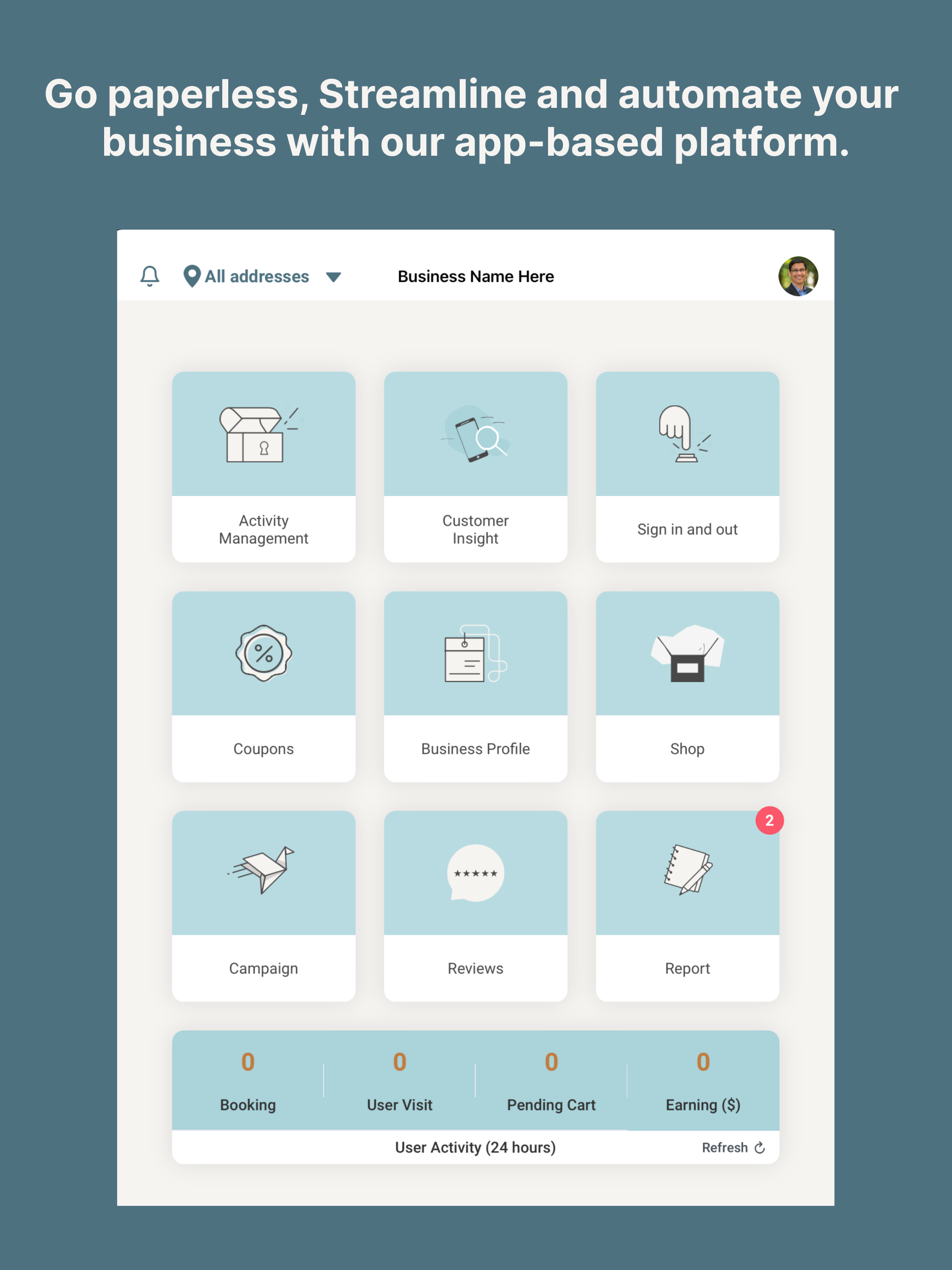screenshot of ActivityHub