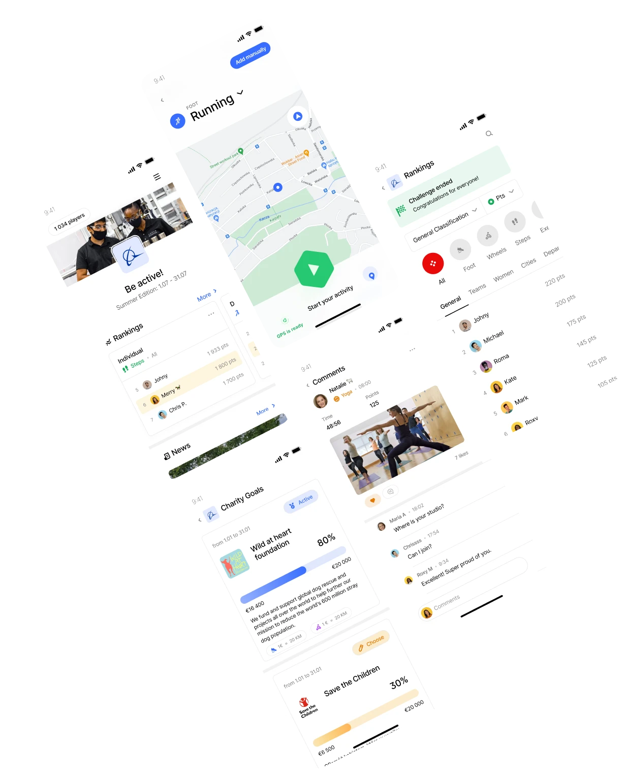 screenshot of Activy