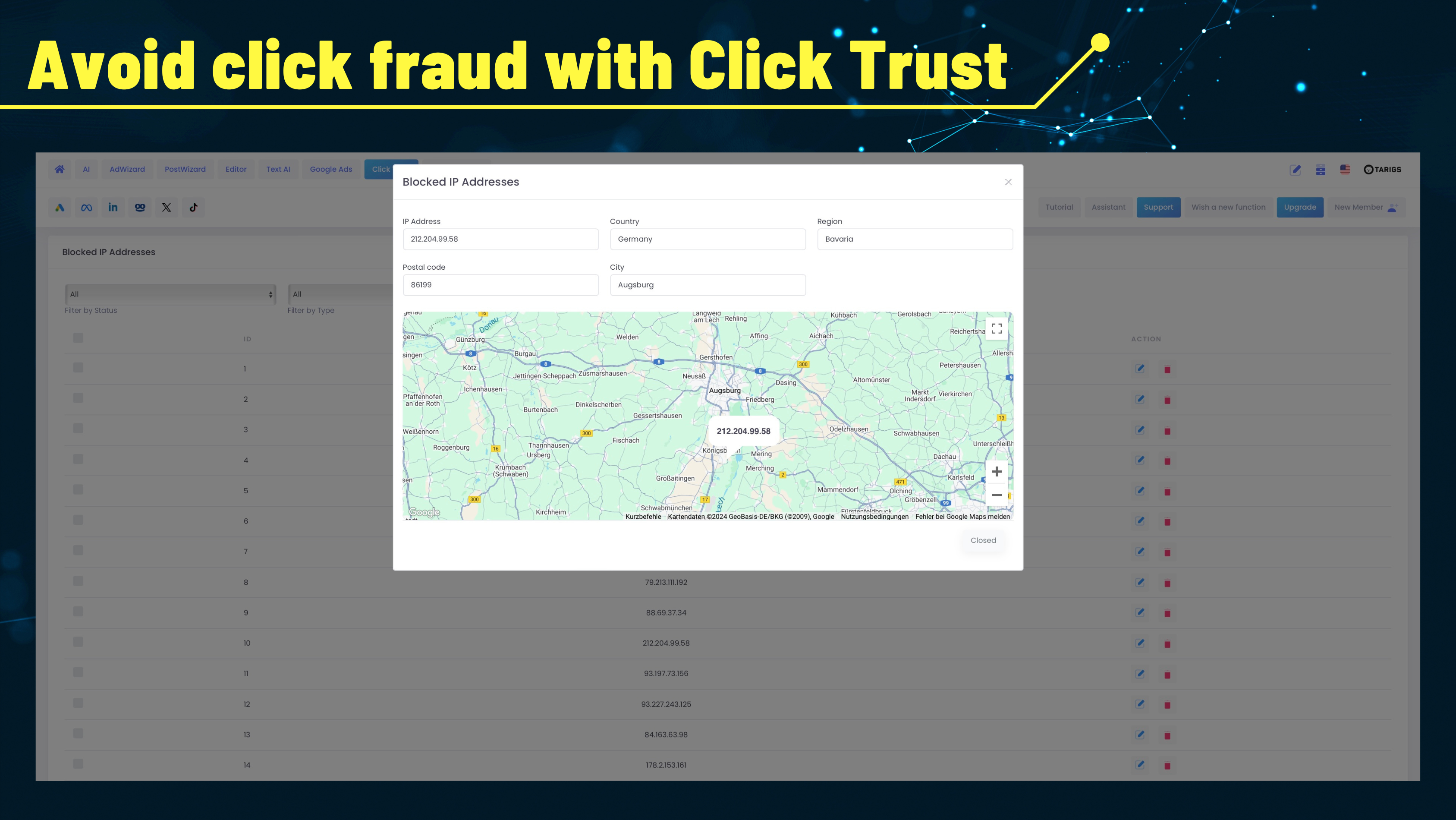 screenshot of AdConnector