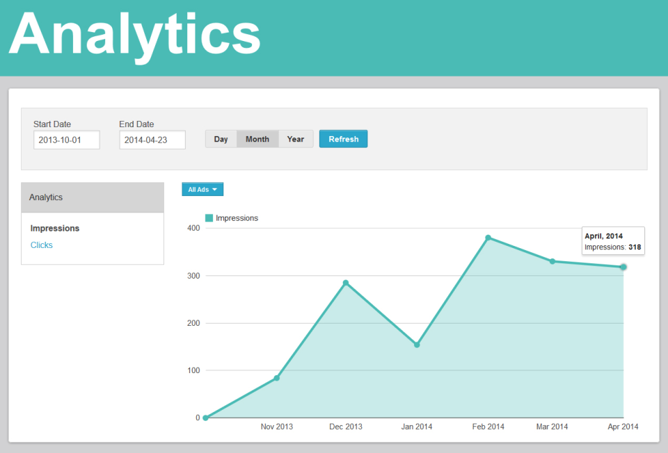 screenshot of AdPlugg