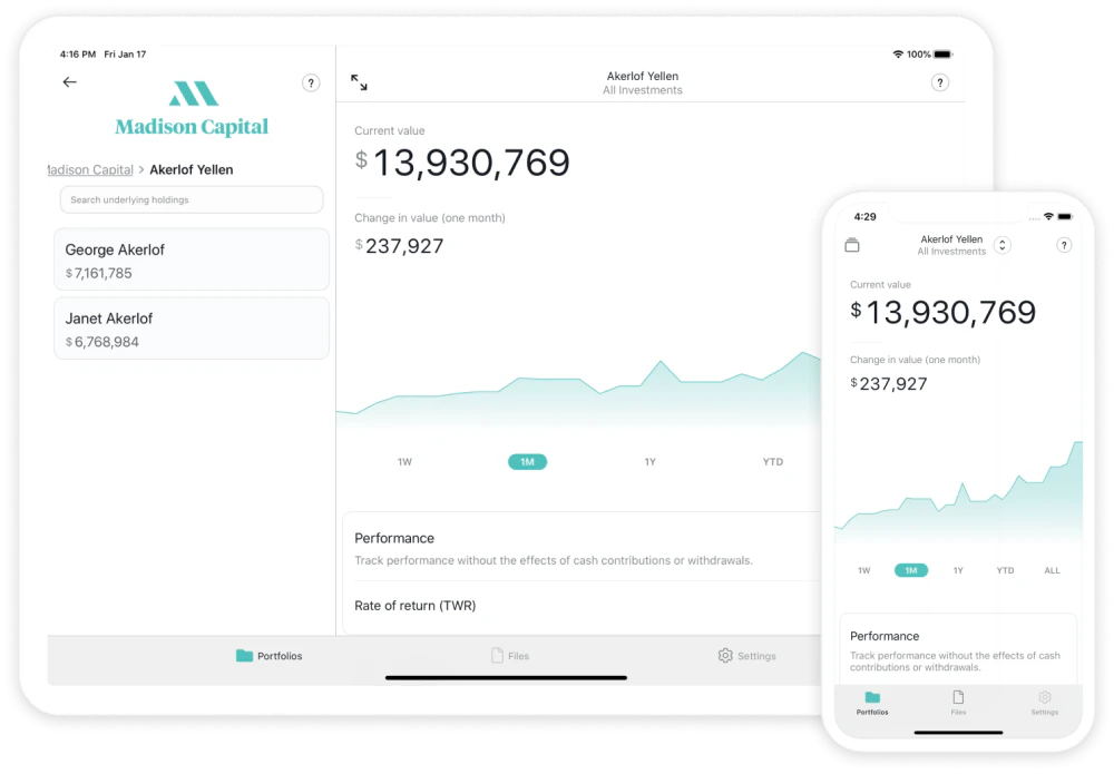 screenshot of Addepar