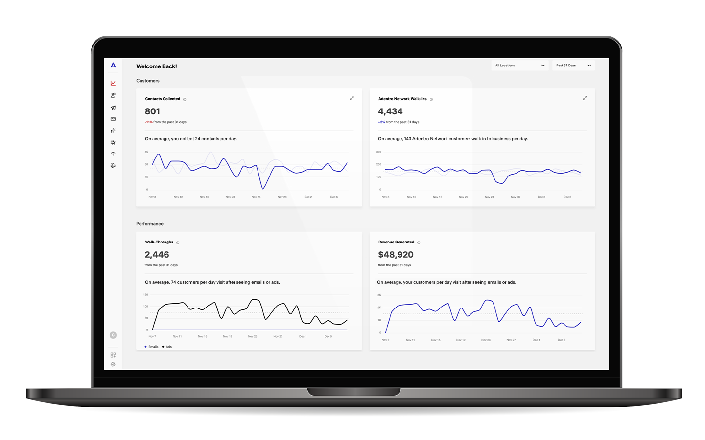 screenshot of Adentro