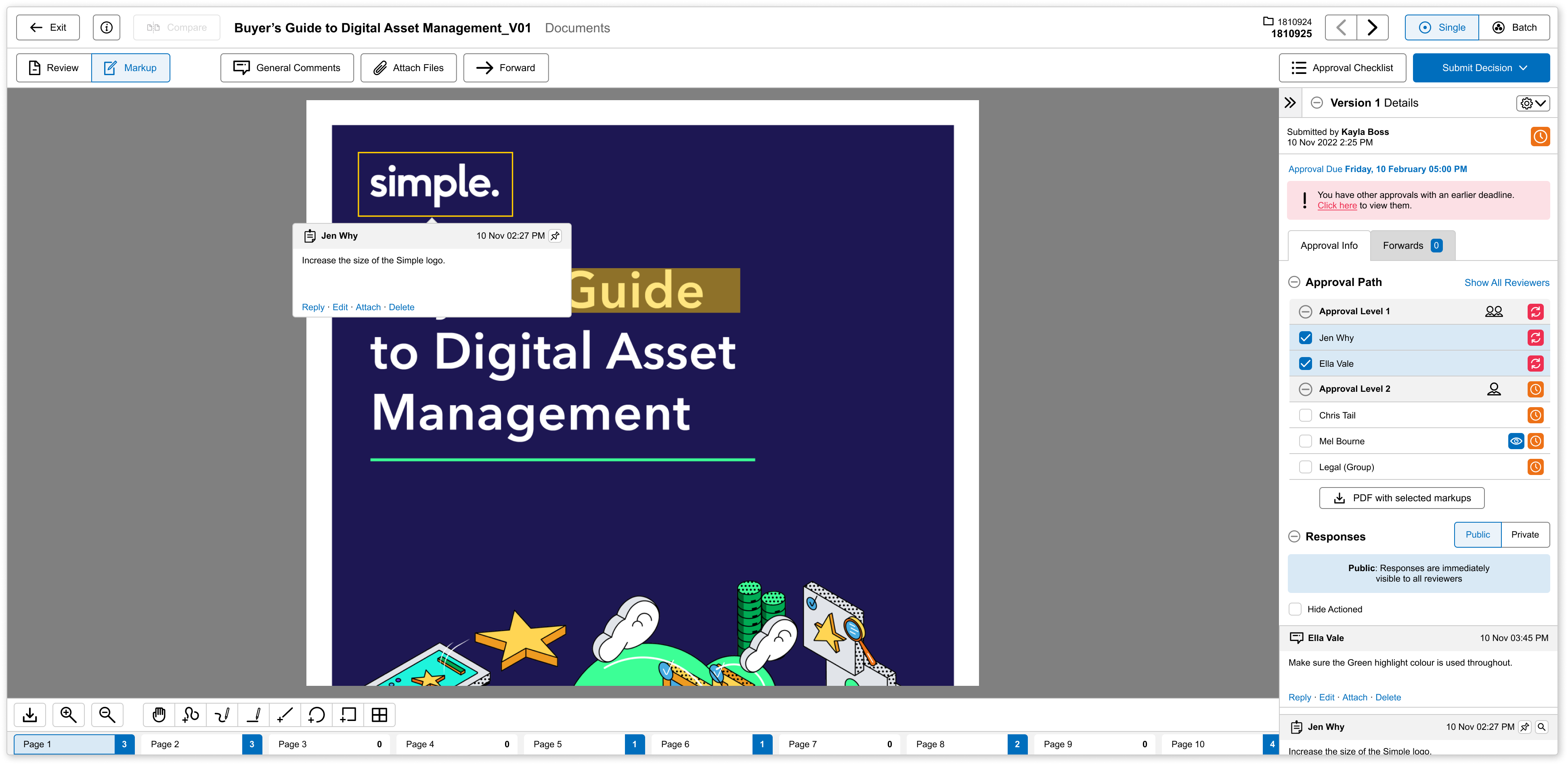 screenshot of Admation