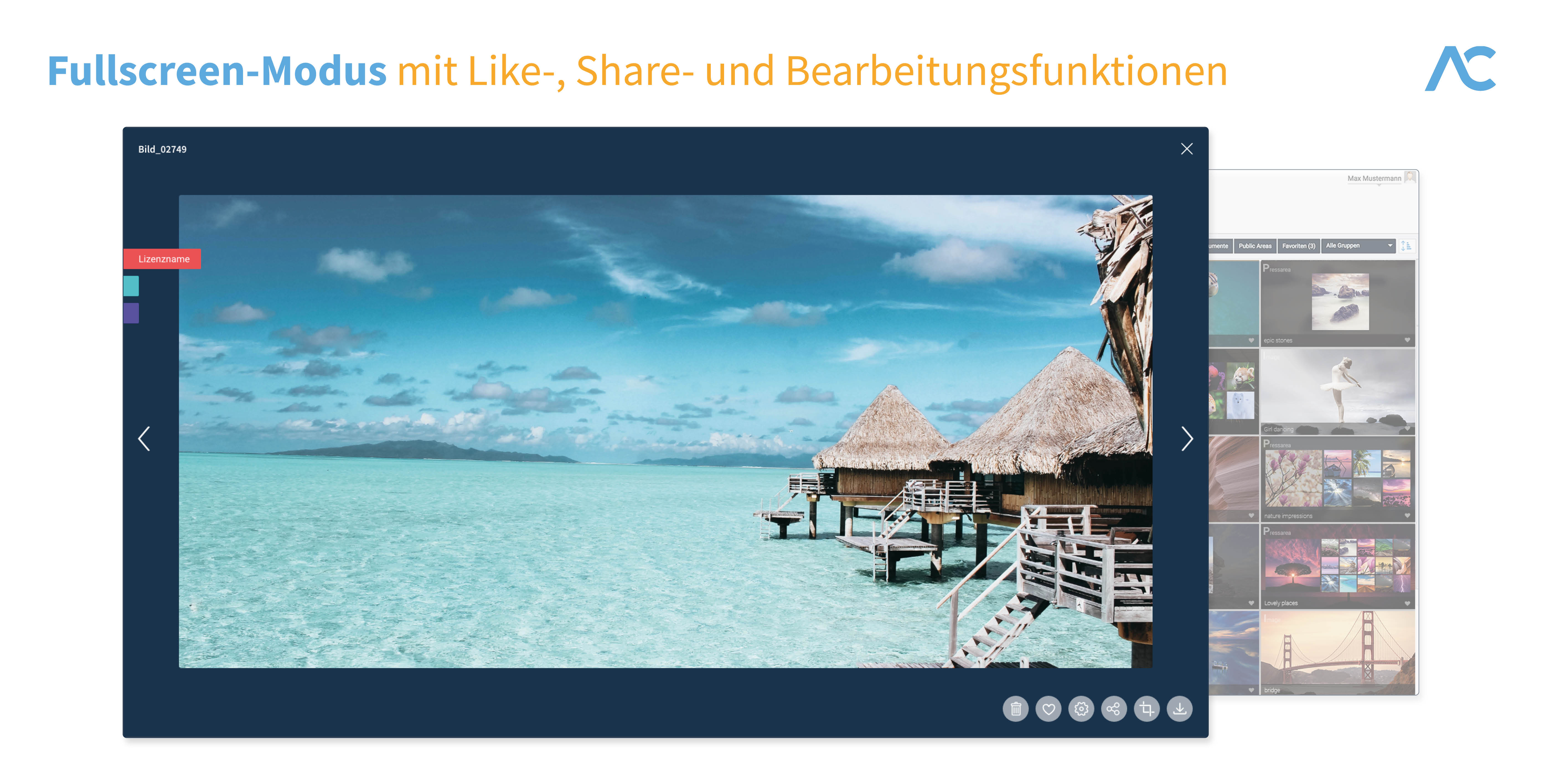 screenshot of AdmiralCloud