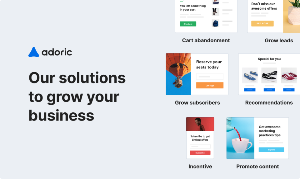 screenshot of Adoric