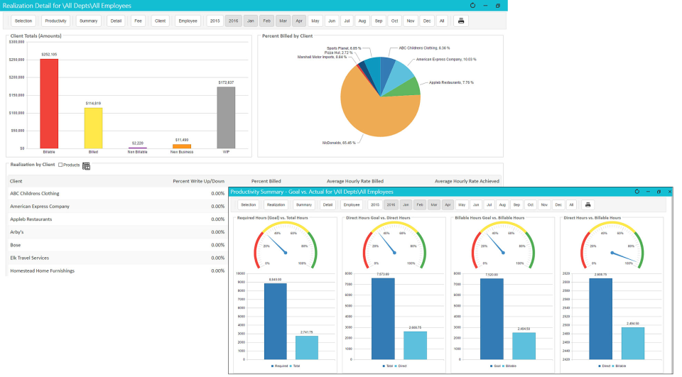 screenshot of Advantage