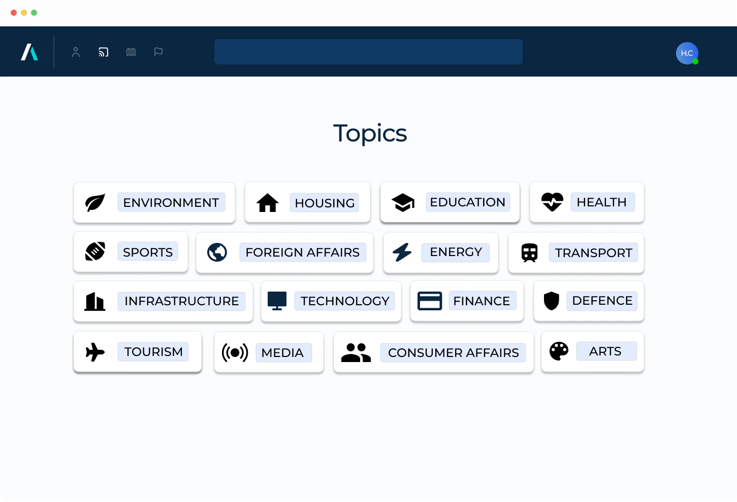 screenshot of Advoc8