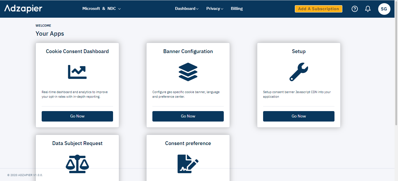 screenshot of Adzapier