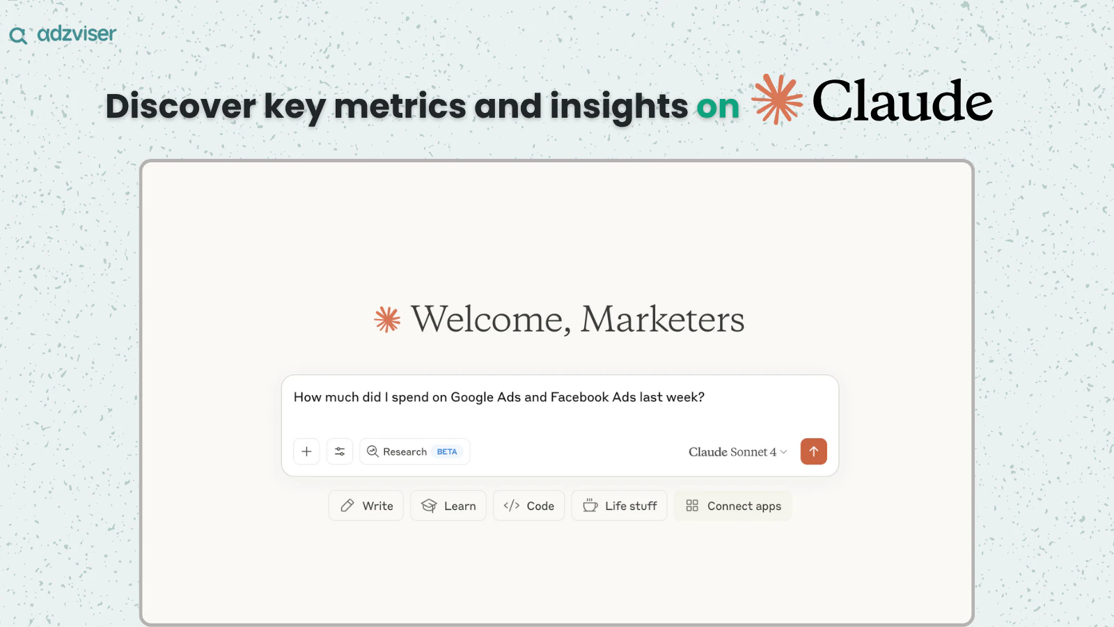 screenshot of Adzviser