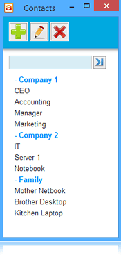 screenshot of AeroAdmin