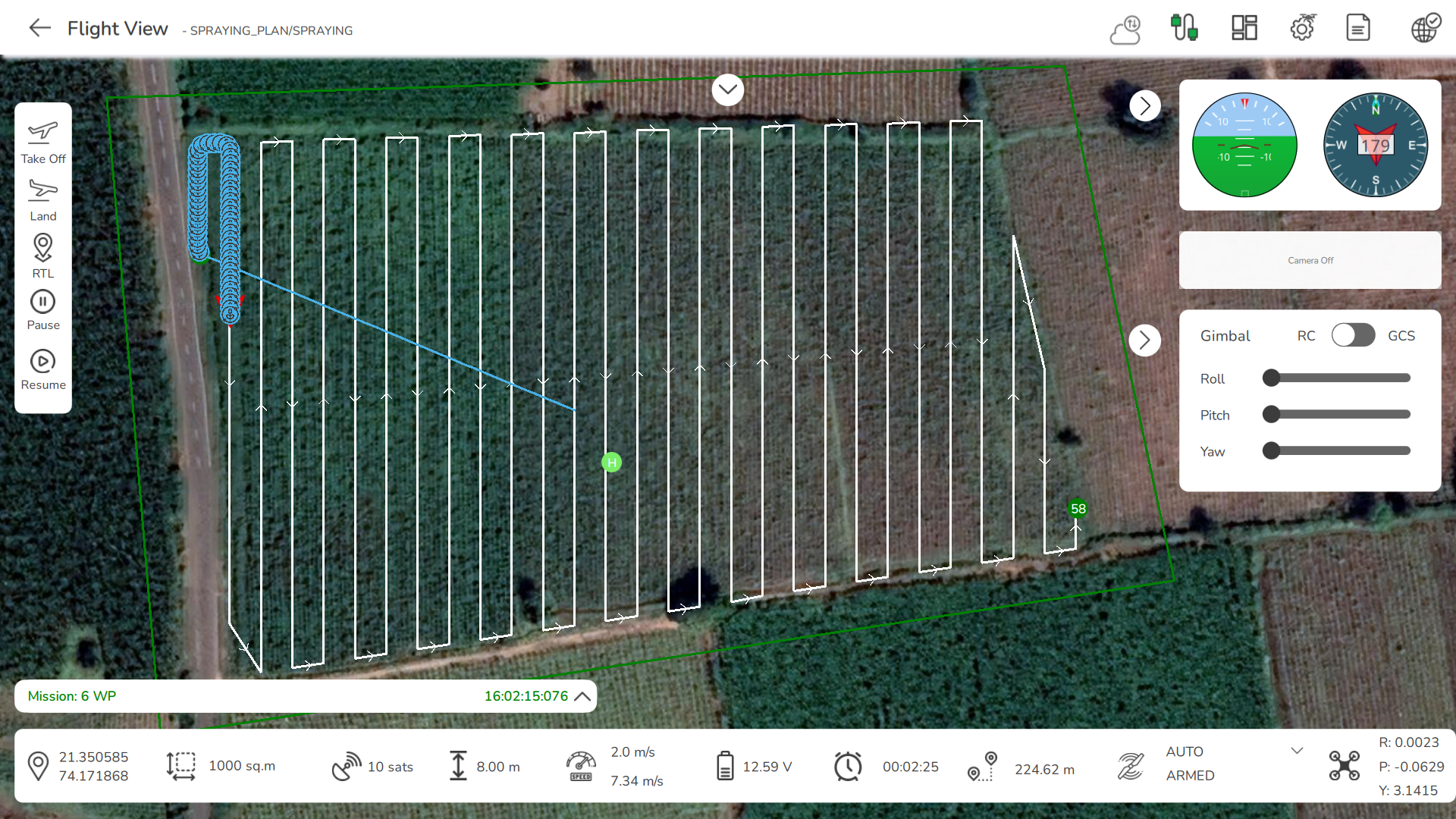 screenshot of AeroMegh