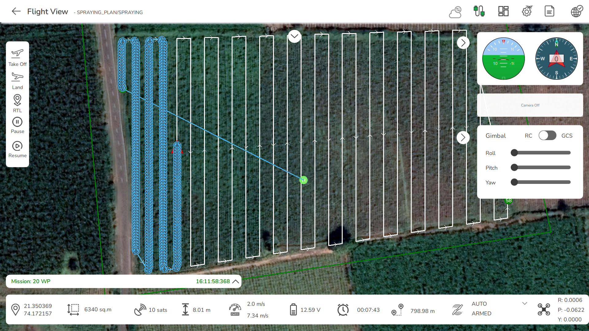 screenshot of AeroMegh