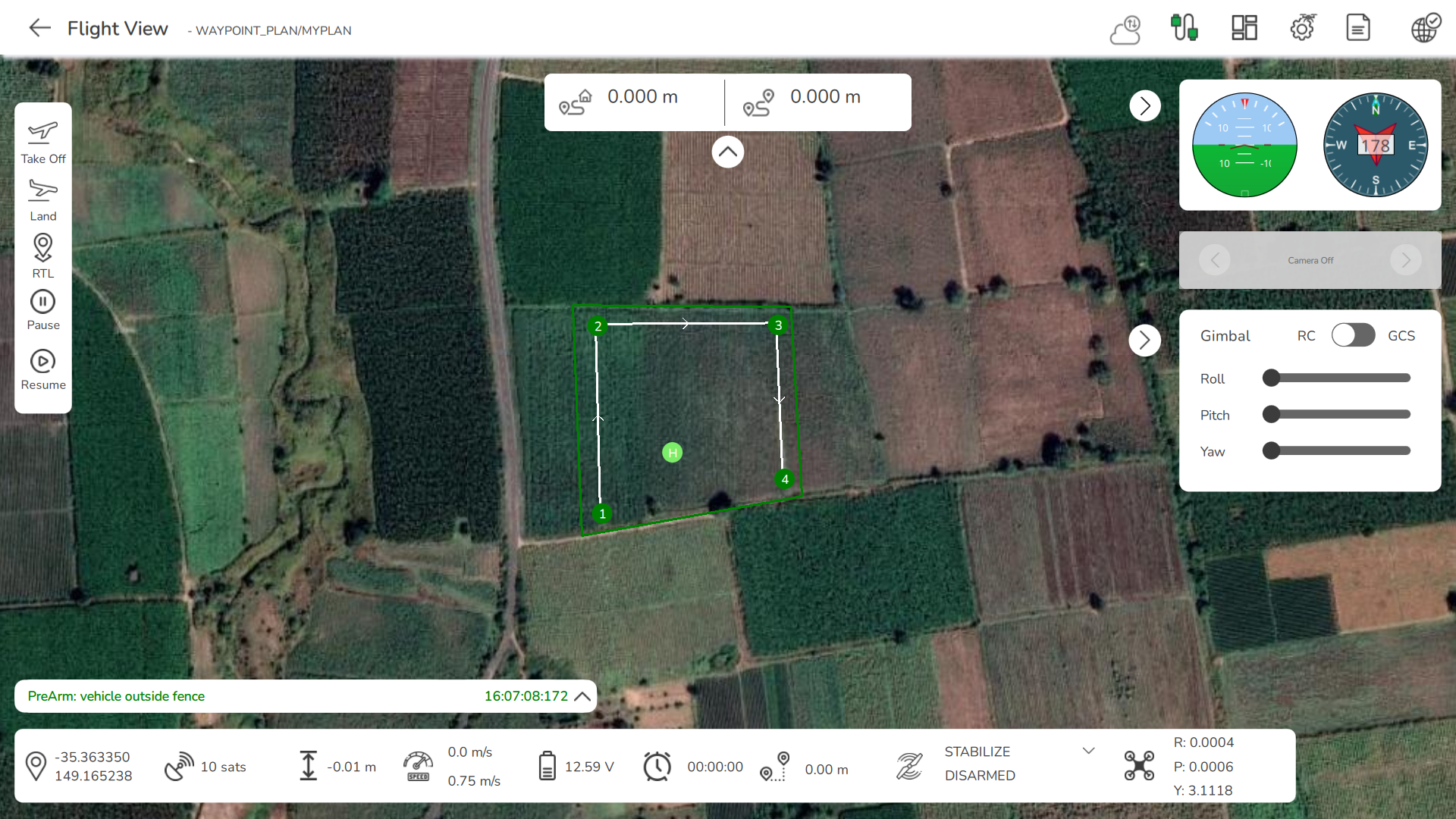 screenshot of AeroMegh