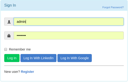 screenshot of Aerobase