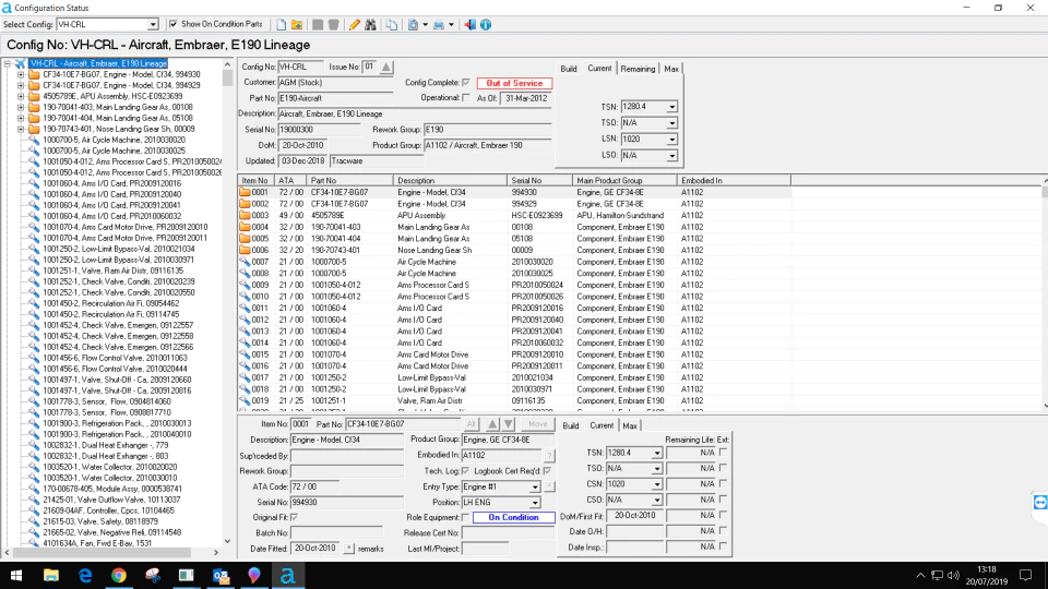 screenshot of Aerotrac