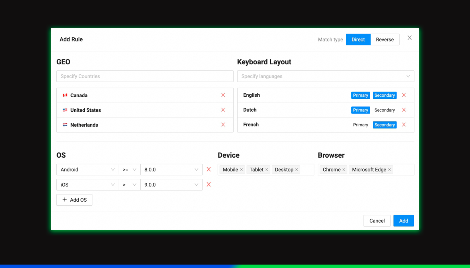 screenshot of Affigate